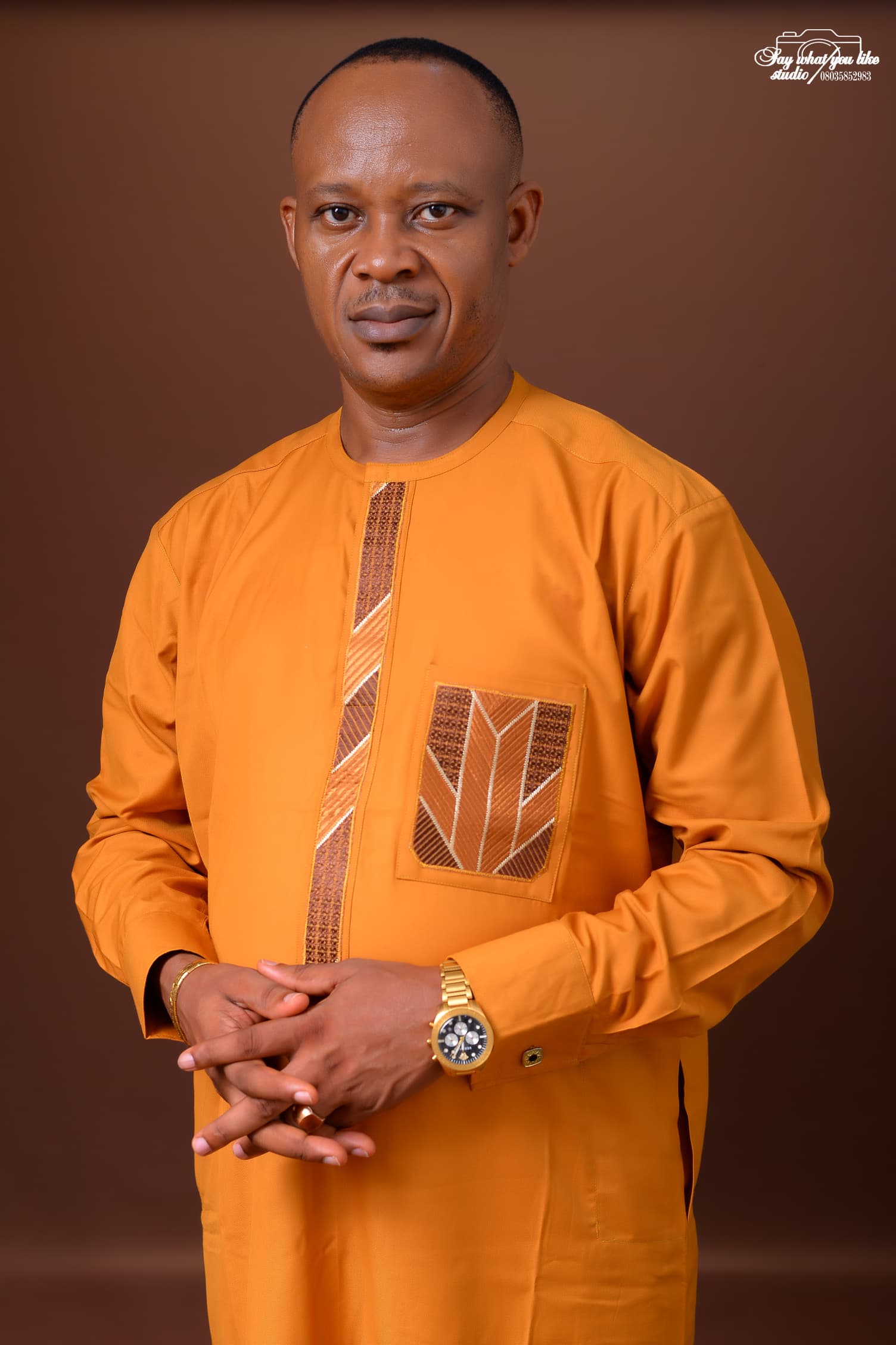 Pastor Goodluck Ochiagha at prayer